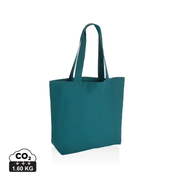  Impact AWARE™ recycled canvas shopper w/pocket 240 gsm - XD Collection 45533C 