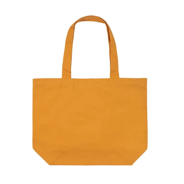  Impact AWARE™ recycled canvas shopper w/pocket 240 gsm - XD Collection Orange 