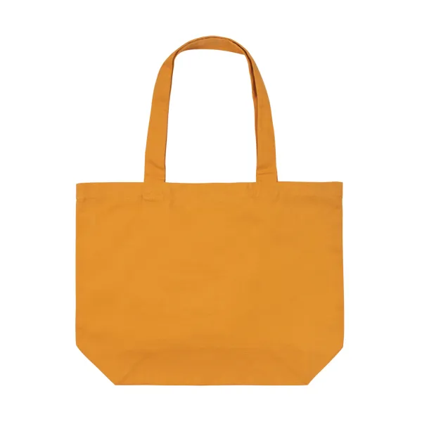  Impact AWARE™ recycled canvas shopper w/pocket 240 gsm - XD Collection Orange 