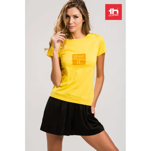 SOFIA Ženska majica kratkih rukava, 150 g/m² Žuta