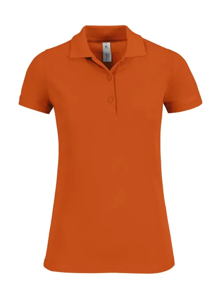  Safran Timeless/women Polo - B&C Inspired Pumpkin Orange