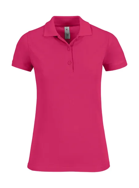  Safran Timeless/women Polo - B&C Inspired Fuchsia