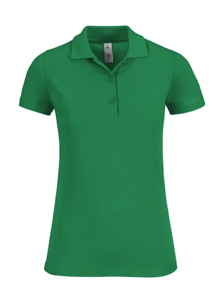  Safran Timeless/women Polo - B&C Inspired Kelly Green