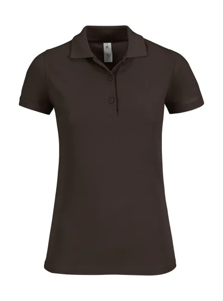  Safran Timeless/women Polo - B&C Inspired Brown