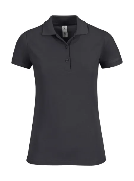  Ženska polo majica, 180 g/m² - B&C Tamno siva