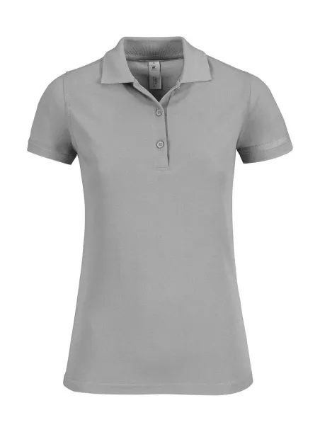  Safran Timeless/women Polo - B&C Inspired Pacific Grey