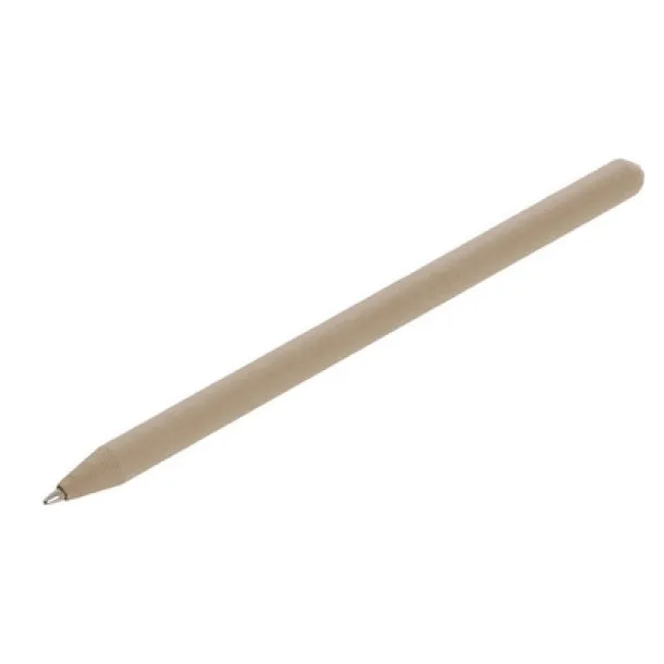  Ball pen made of rolled paper with cap neutral