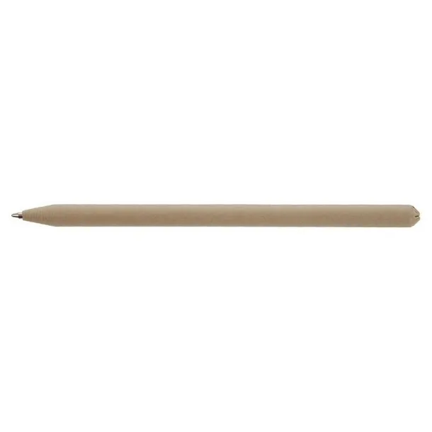  Ball pen made of rolled paper with cap neutral