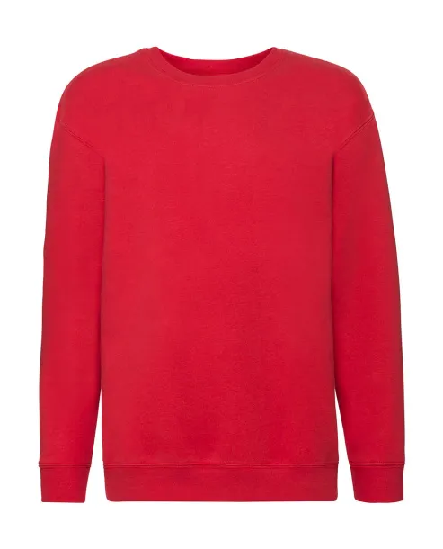  Dječji premium pulover, 280 g/m² - Fruit of the Loom Crvena