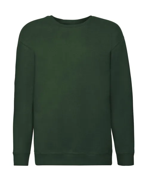  Dječji premium pulover, 280 g/m² - Fruit of the Loom Zelena