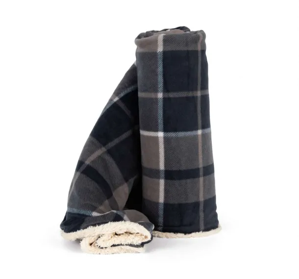  Sherpa deka, 420 g/m2 - K-UP Storm Grey Washed Mornarsko plava