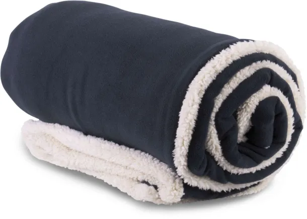  SHERPA BLANKET - K-UP Night Navy