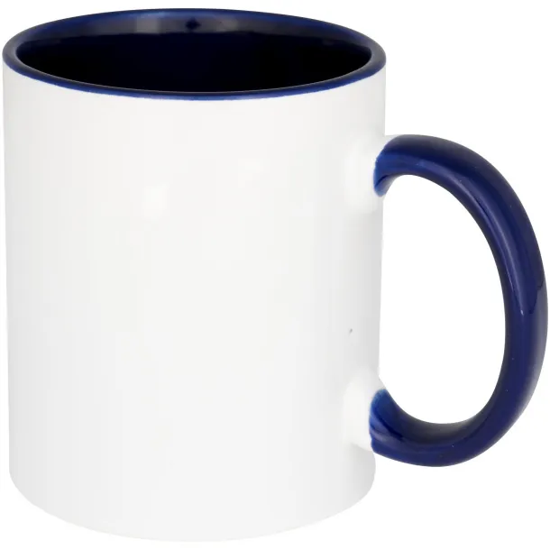 Pix 330 ml ceramic sublimation colour pop mug Blue