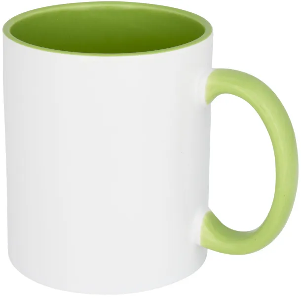 Pix 330 ml ceramic sublimation colour pop mug Lime