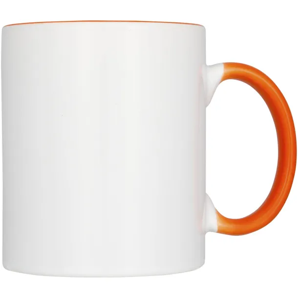 Pix 330 ml ceramic sublimation colour pop mug - Unbranded Orange