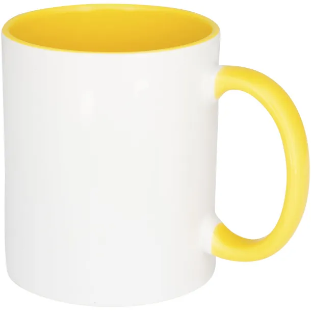 Pix 330 ml ceramic sublimation colour pop mug - Unbranded Yellow