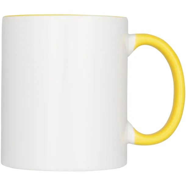 Pix 330 ml ceramic sublimation colour pop mug - Unbranded Yellow