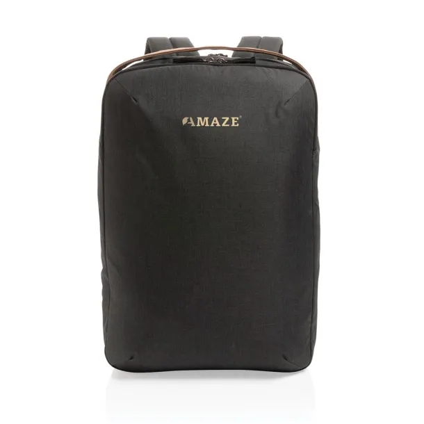  Impact AWARE™ 300D dvobojni deluxe ruksak za prijenosno računalo od 15,6" - XD Xclusive Crna
