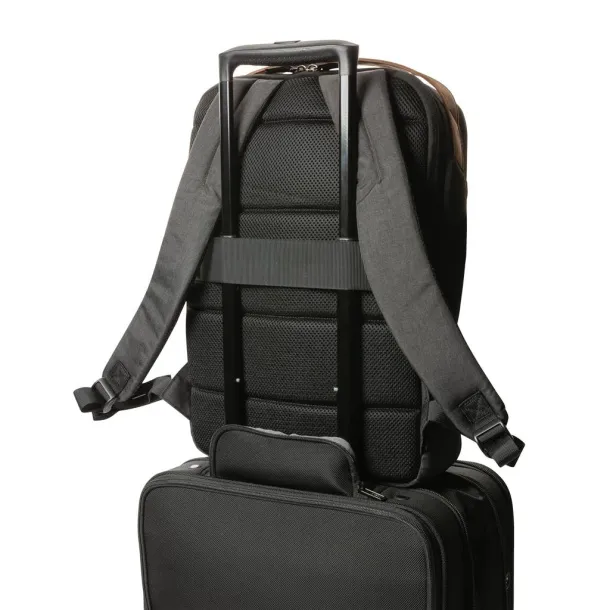  Impact AWARE™ 300D dvobojni deluxe ruksak za prijenosno računalo od 15,6" - XD Xclusive Crna