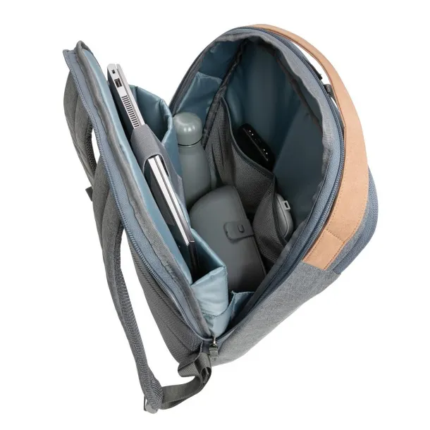 Impact AWARE™ 300D dvobojni deluxe ruksak za prijenosno računalo od 15,6" - XD Xclusive Siva