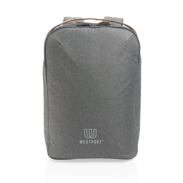  Impact AWARE™ 300D dvobojni deluxe ruksak za prijenosno računalo od 15,6" - XD Xclusive Siva