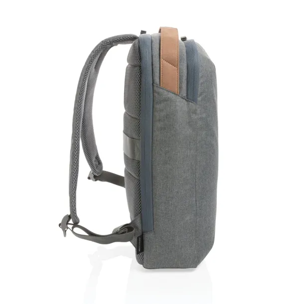  Impact AWARE™ 300D two tone deluxe 15.6" laptop backpack - XD Xclusive Grey 