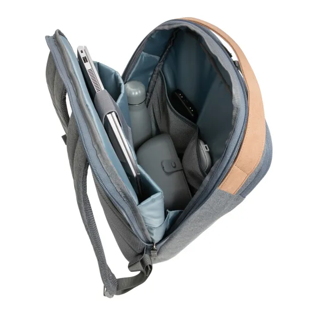  Impact AWARE™ 300D dvobojni deluxe ruksak za prijenosno računalo od 15,6" - XD Xclusive Siva