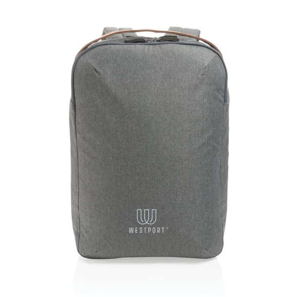  Impact AWARE™ 300D dvobojni deluxe ruksak za prijenosno računalo od 15,6" - XD Xclusive Siva