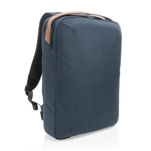  Impact AWARE™ 300D two tone deluxe 15.6" laptop backpack - XD Xclusive Navy Blue 