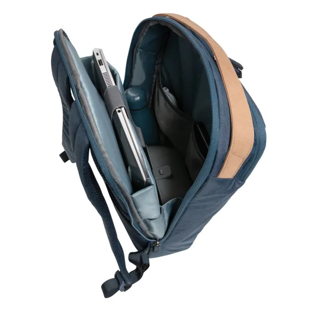  Impact AWARE™ 300D dvobojni deluxe ruksak za prijenosno računalo od 15,6" - XD Xclusive Mornarsko plava