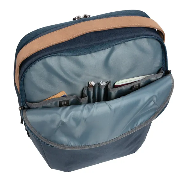 Impact AWARE™ 300D dvobojni deluxe ruksak za prijenosno računalo od 15,6" - XD Xclusive Mornarsko plava