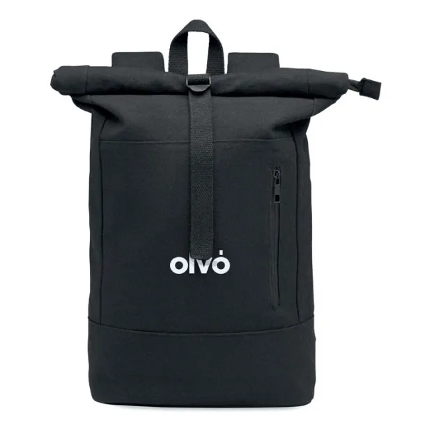 KOPER ROLL Rolltop 15'' laptop backpack Black