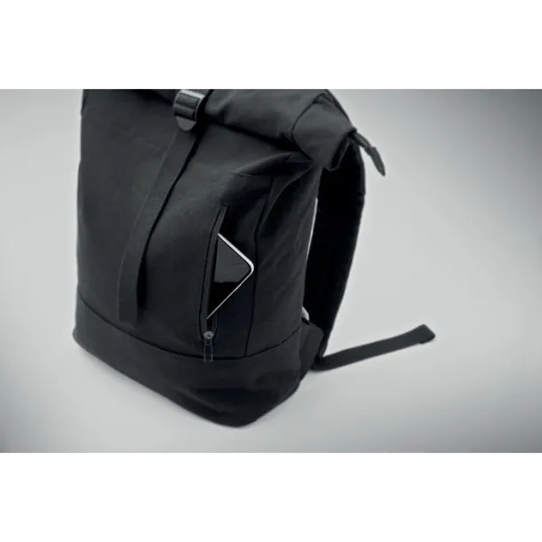 KOPER ROLL Rolltop 15'' laptop backpack Black