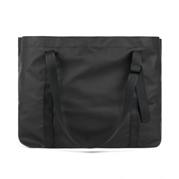VINGA Livorno GRS recycled polyester maxi tote - Vinga Black 