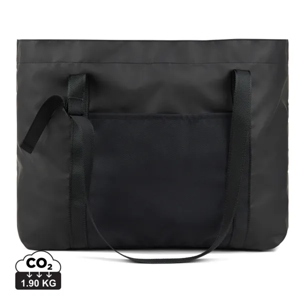 VINGA Livorno GRS recycled polyester maxi tote - Vinga Black 