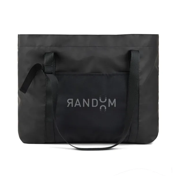 VINGA Livorno GRS recycled polyester maxi tote - Vinga Black 