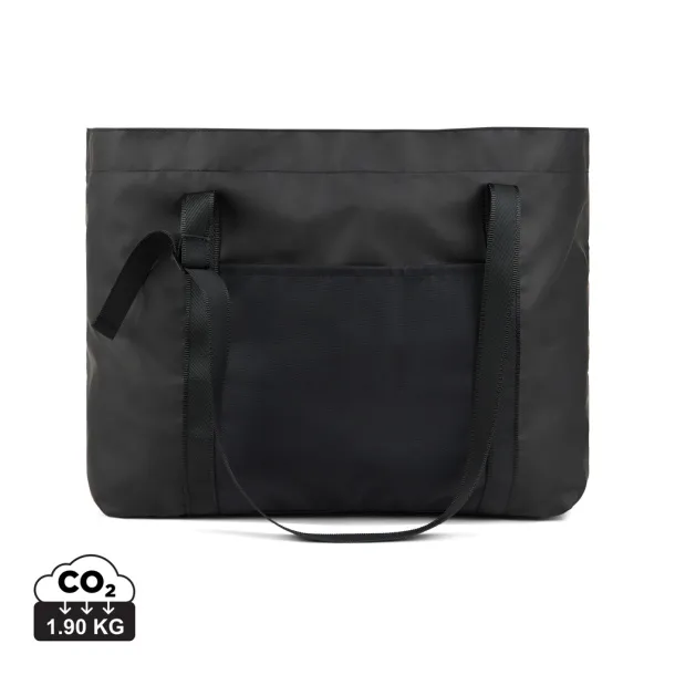 VINGA Livorno GRS recycled polyester maxi tote - Vinga Black 