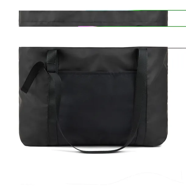 VINGA Livorno GRS recycled polyester maxi tote - Vinga Black 