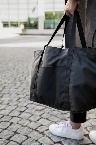 VINGA Livorno GRS recycled polyester maxi tote - Vinga Black 