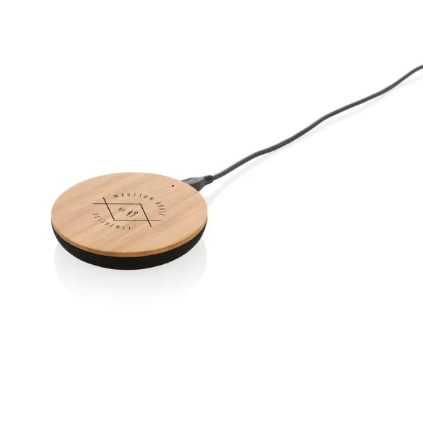  Bamboo X 5W wireless charger - XD Xclusive Brown 