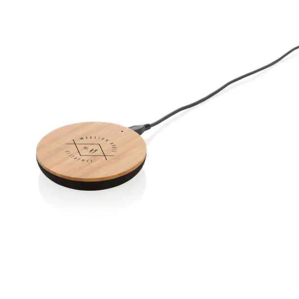  Bamboo X 5W wireless charger - XD Xclusive Brown 