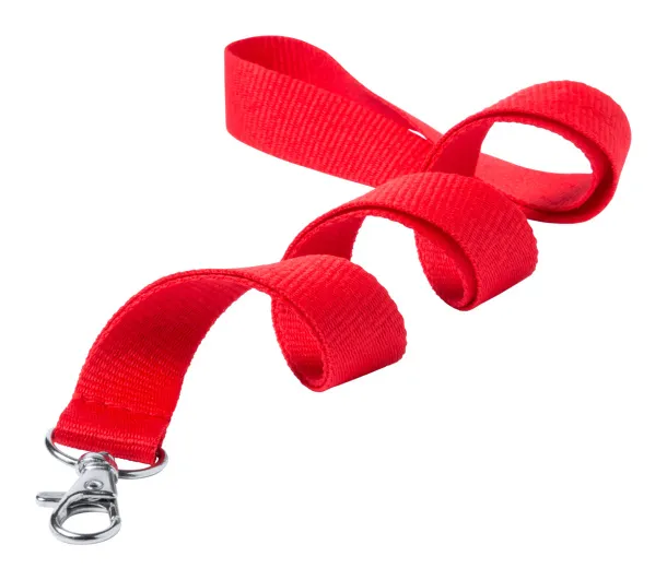 Neck lanyard Red