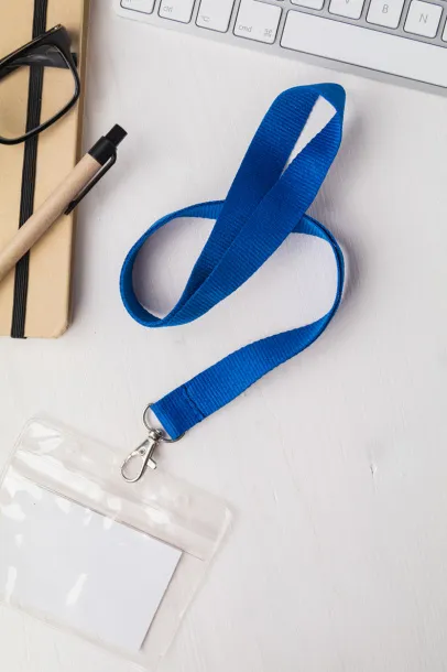 Neck lanyard Blue