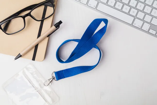 Neck lanyard Blue