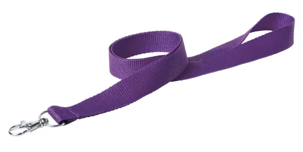 Neck lanyard Purple