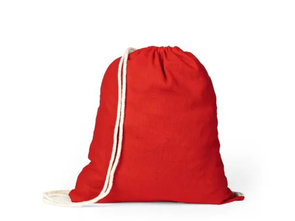 MELON COLOR 105 Cotton backpack, 105 g/m2 - BRUNO Red