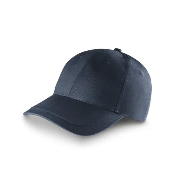 RYAN Cap made of brushed cotton (65% recycled) Blue