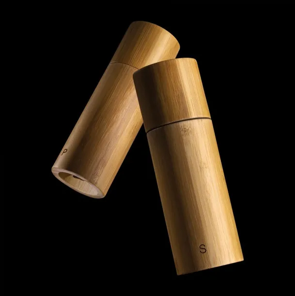 Ukiyo Ukiyo bamboo salt and pepper mill set - Ukiyo brown 