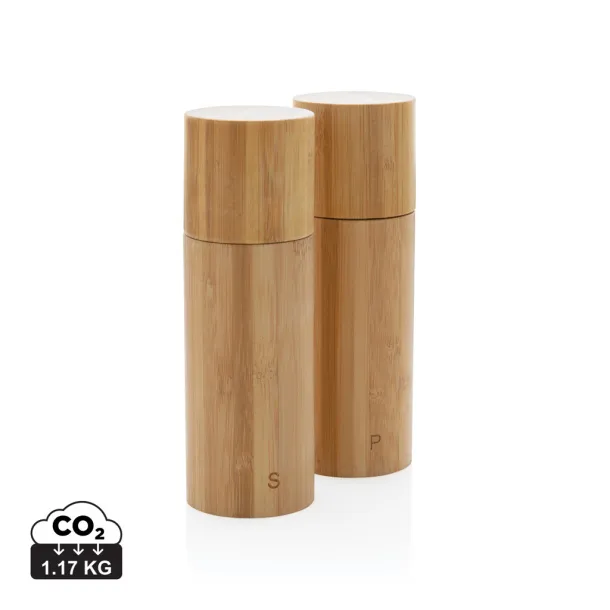 Ukiyo Ukiyo bamboo salt and pepper mill set - Ukiyo brown 