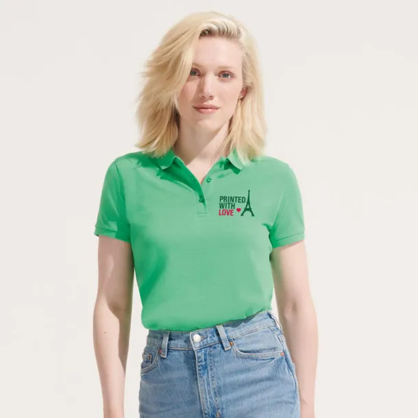 PLANET WOMEN POLO-170g spring green